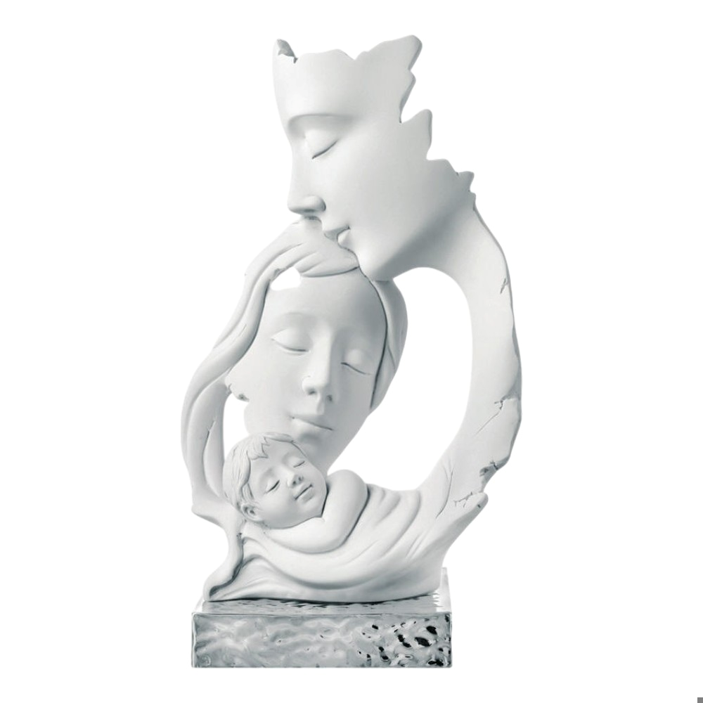 Bongelli - Scultura famiglia base argento