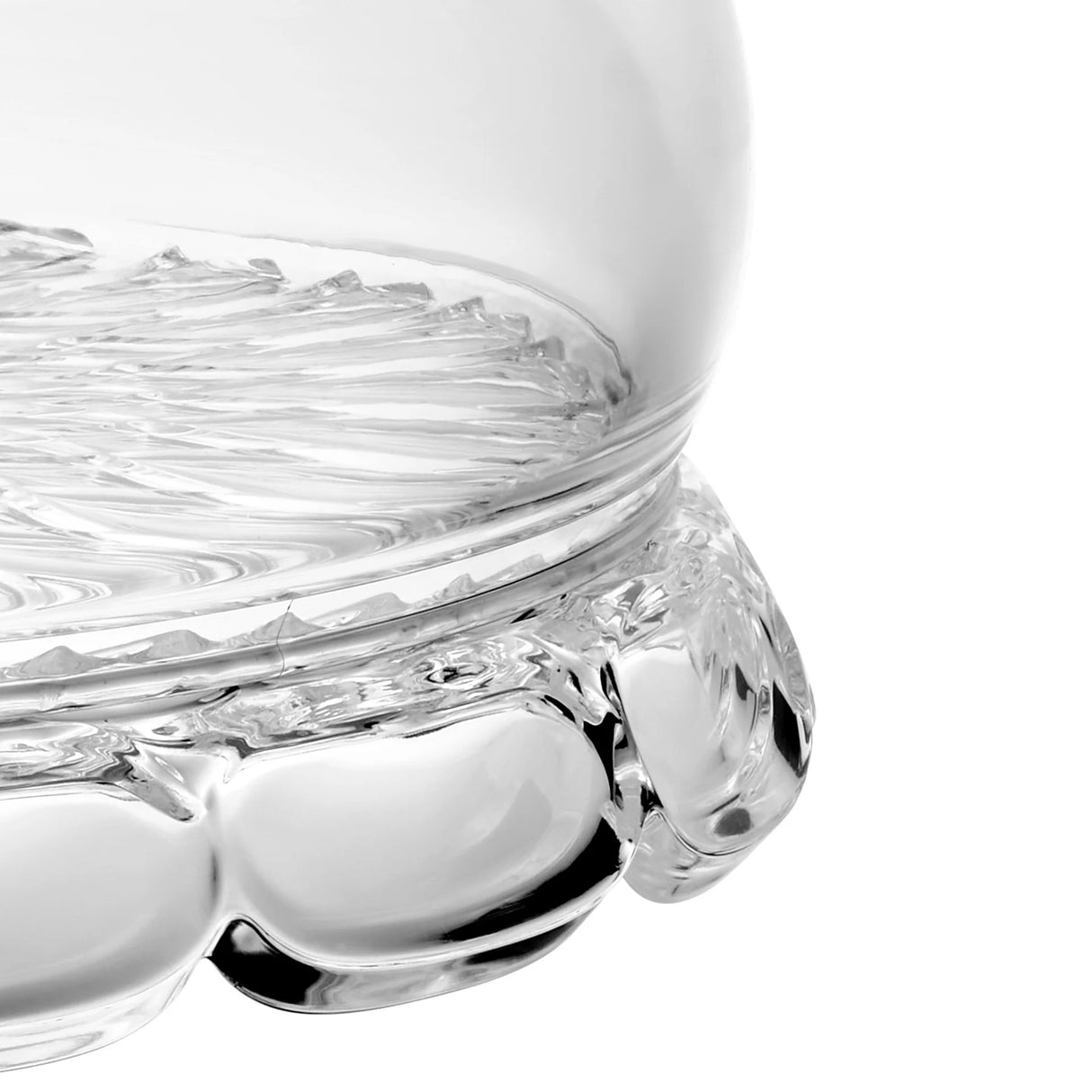 Guzzini - Alzata con campana Vanity trasparente