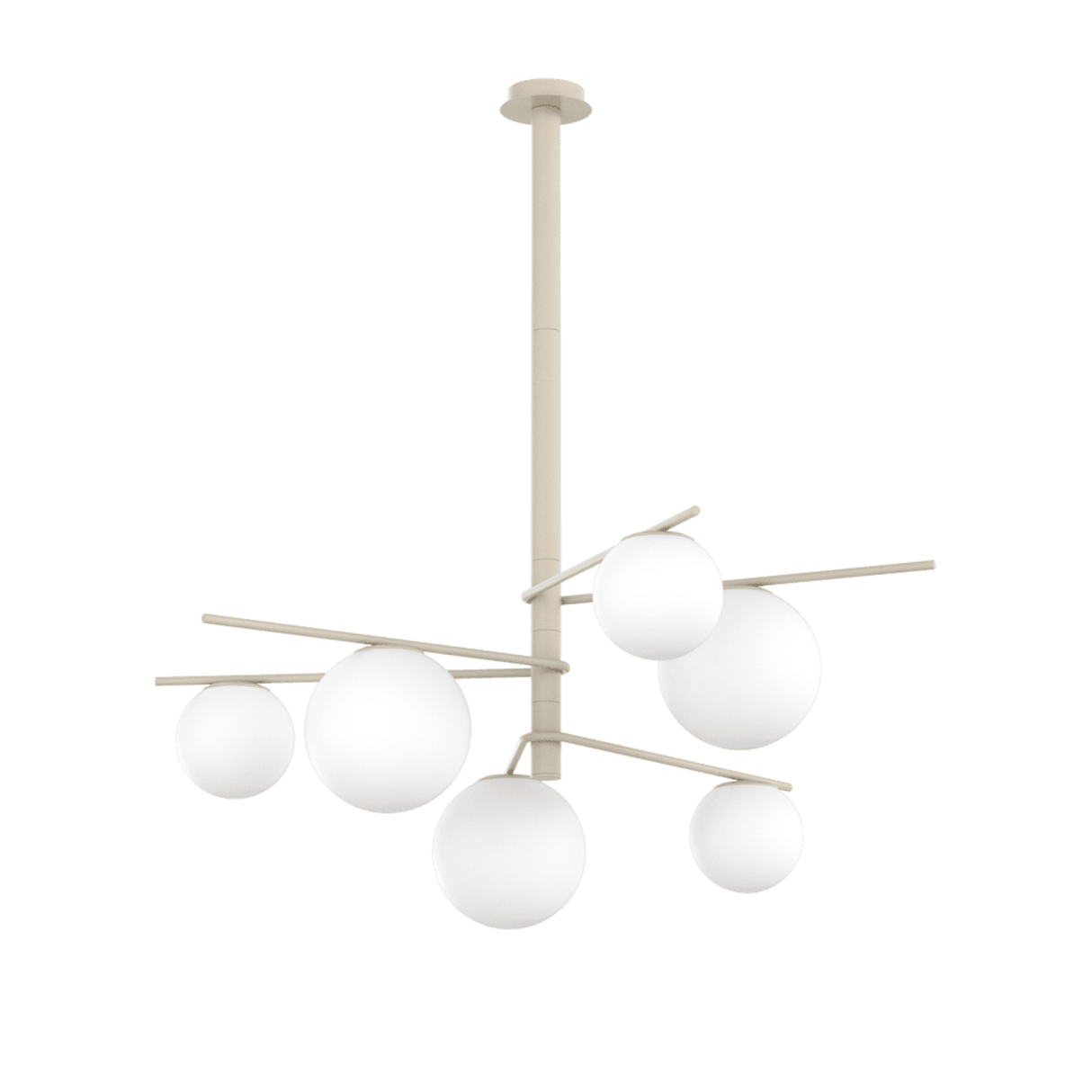 Toplight - Boomerang plafoniera/sospensione sabbia