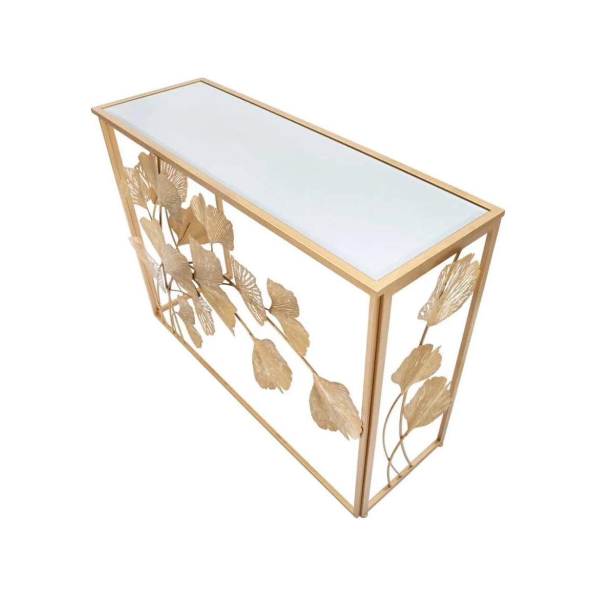 Mauro Ferretti - Console in ferro Leaf