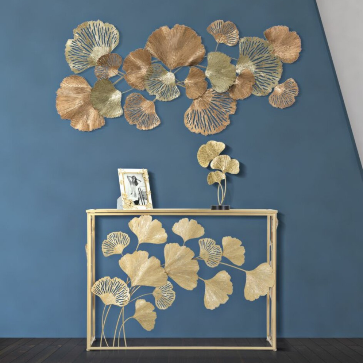 Mauro Ferretti - Console in ferro Leaf