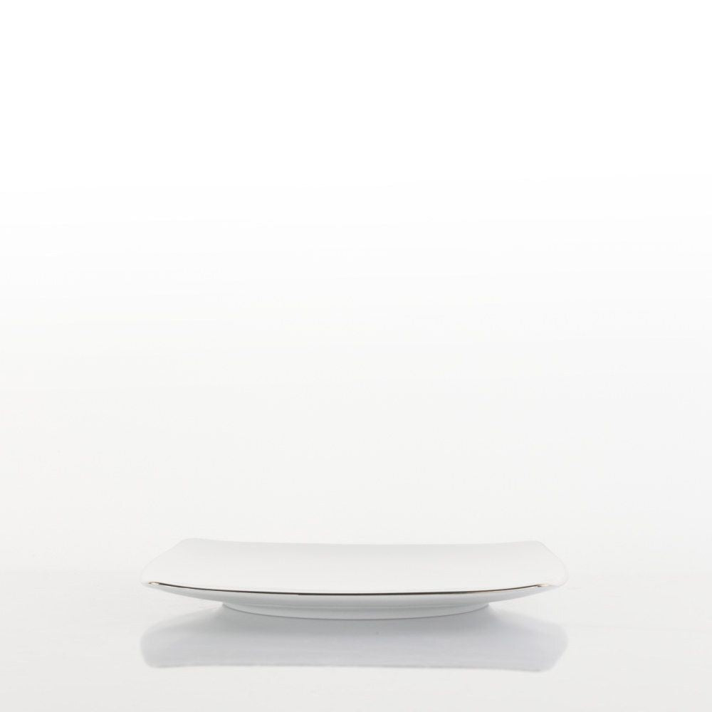 Weissestal - Piatto Frutta 21cm Square-O Platin