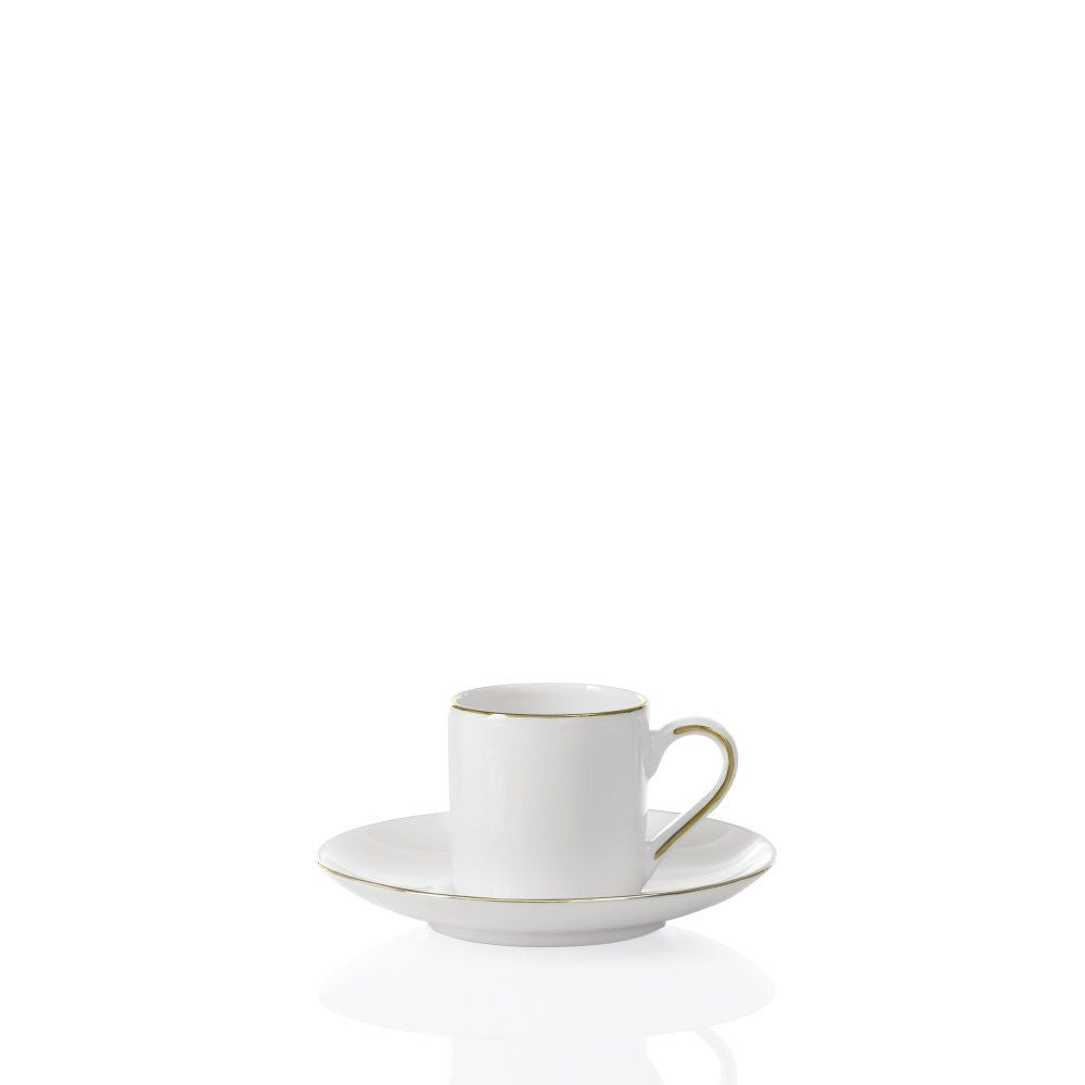 Weissestal - Set 2 Tazze caffè cp Domus Gold