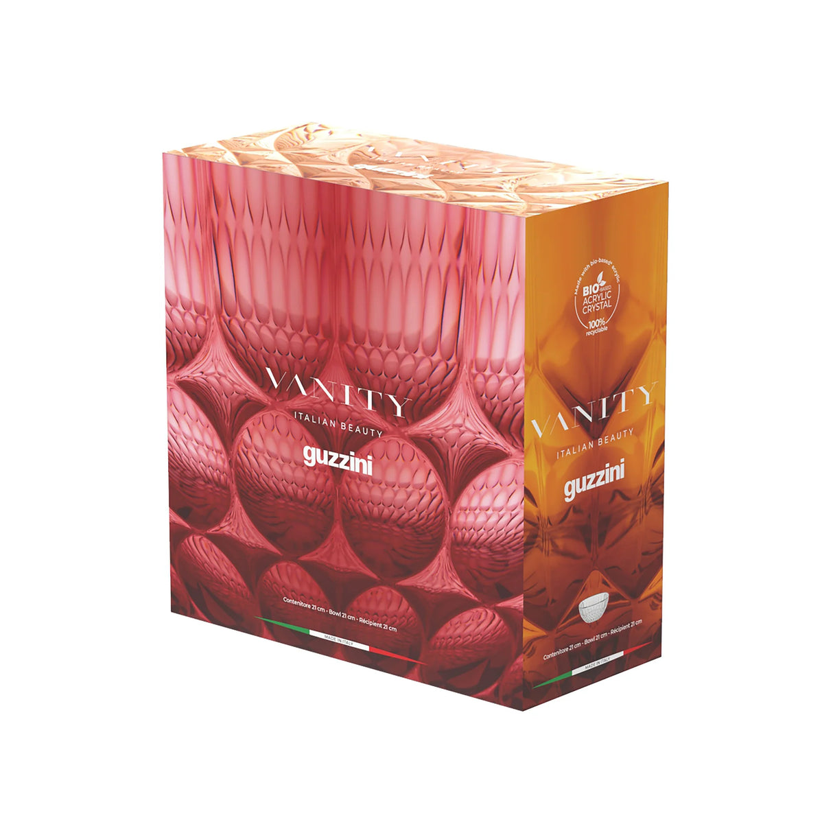 Guzzini - Contenitore ø21 cm Vanity powder pink