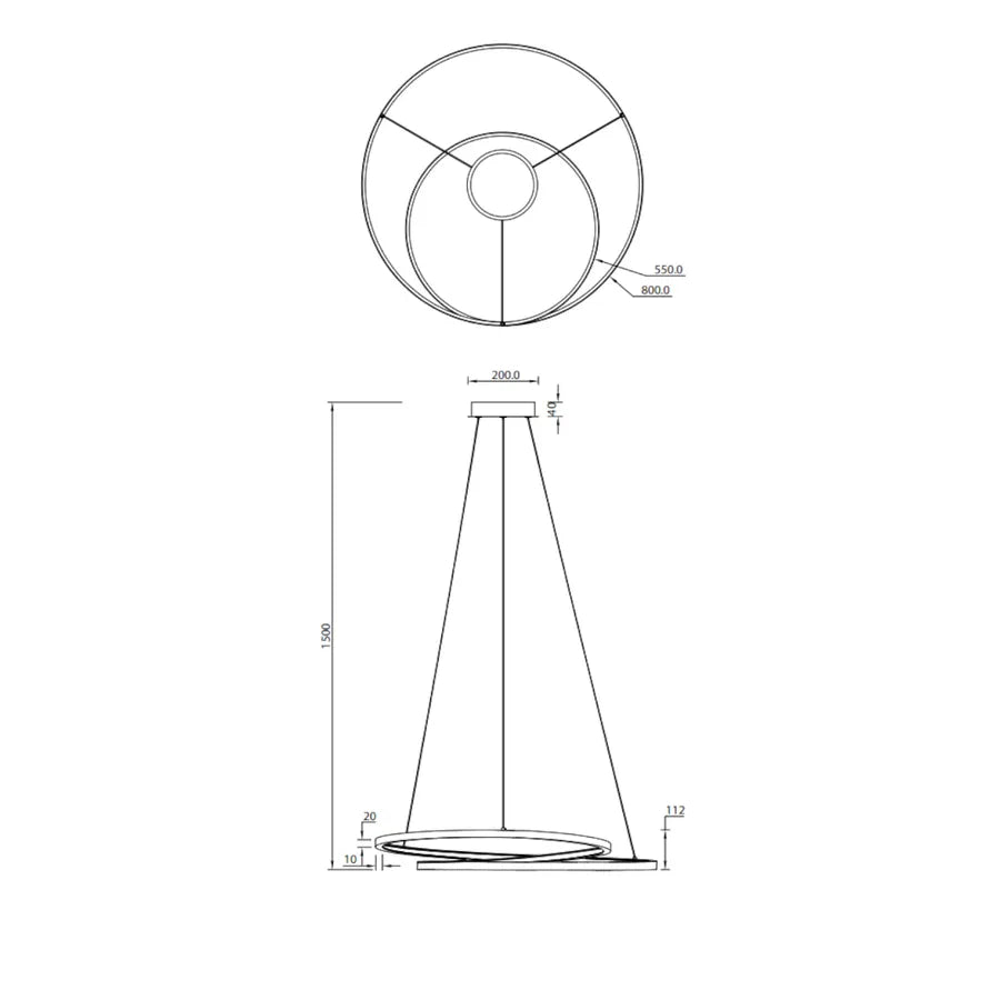 Luce Design - Lampada Led Lieve S80 Oro