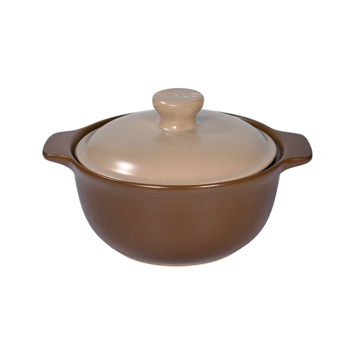 Wald & Co - Tegame naturale Ø24 cm in terrasana marrone