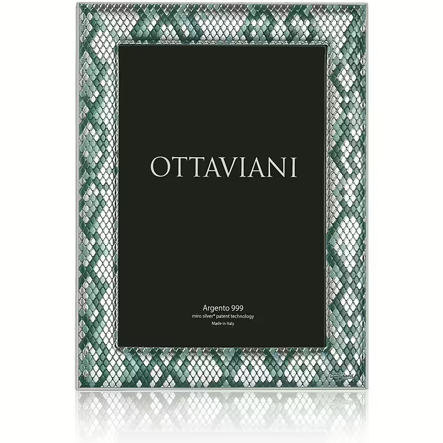 Ottaviani - Portafoto Pitonato  verde 13 x 18