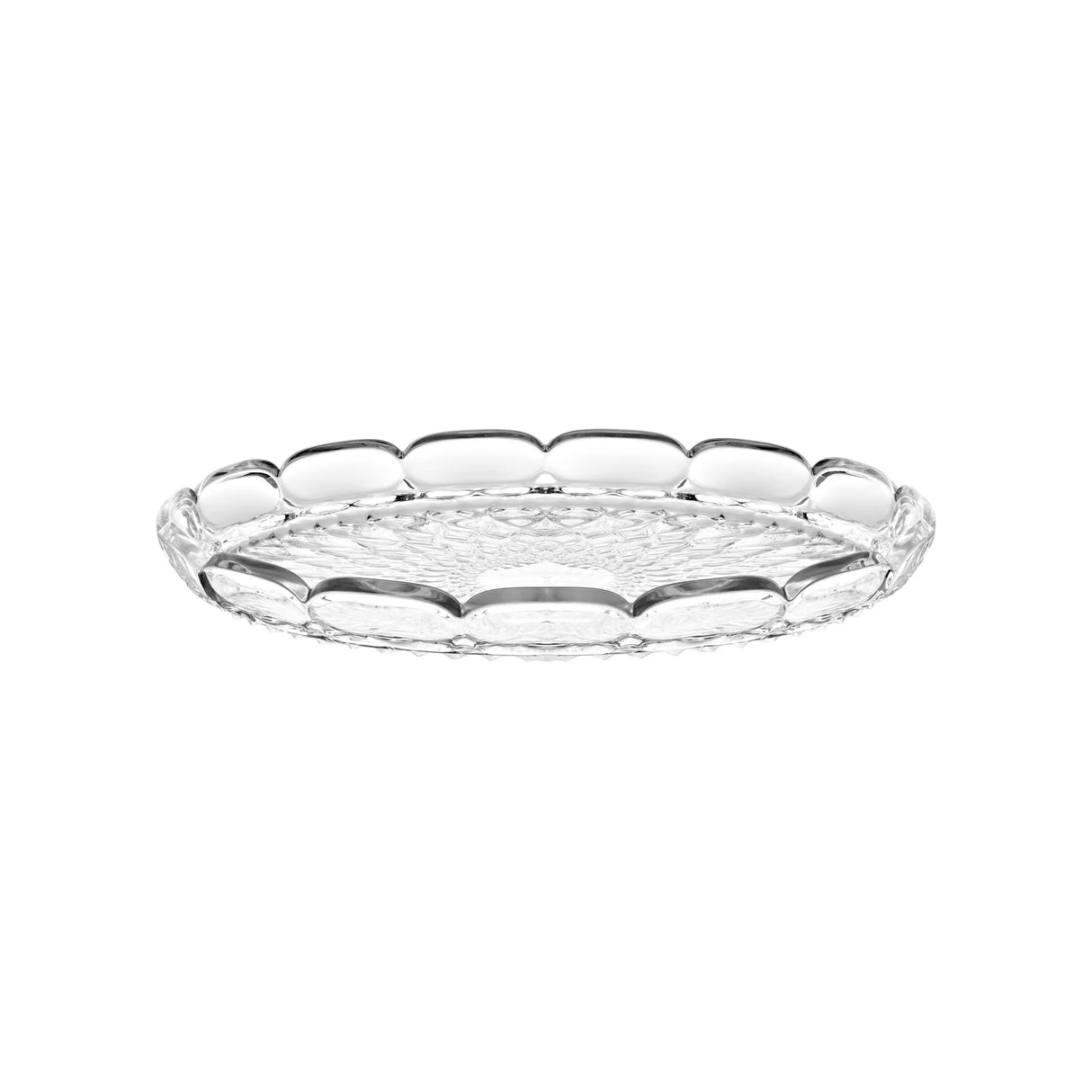Guzzini - Vassoio tondo grande Vanity trasparente