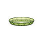 Guzzini - Vassoio tondo piccolo Vanity water lily green