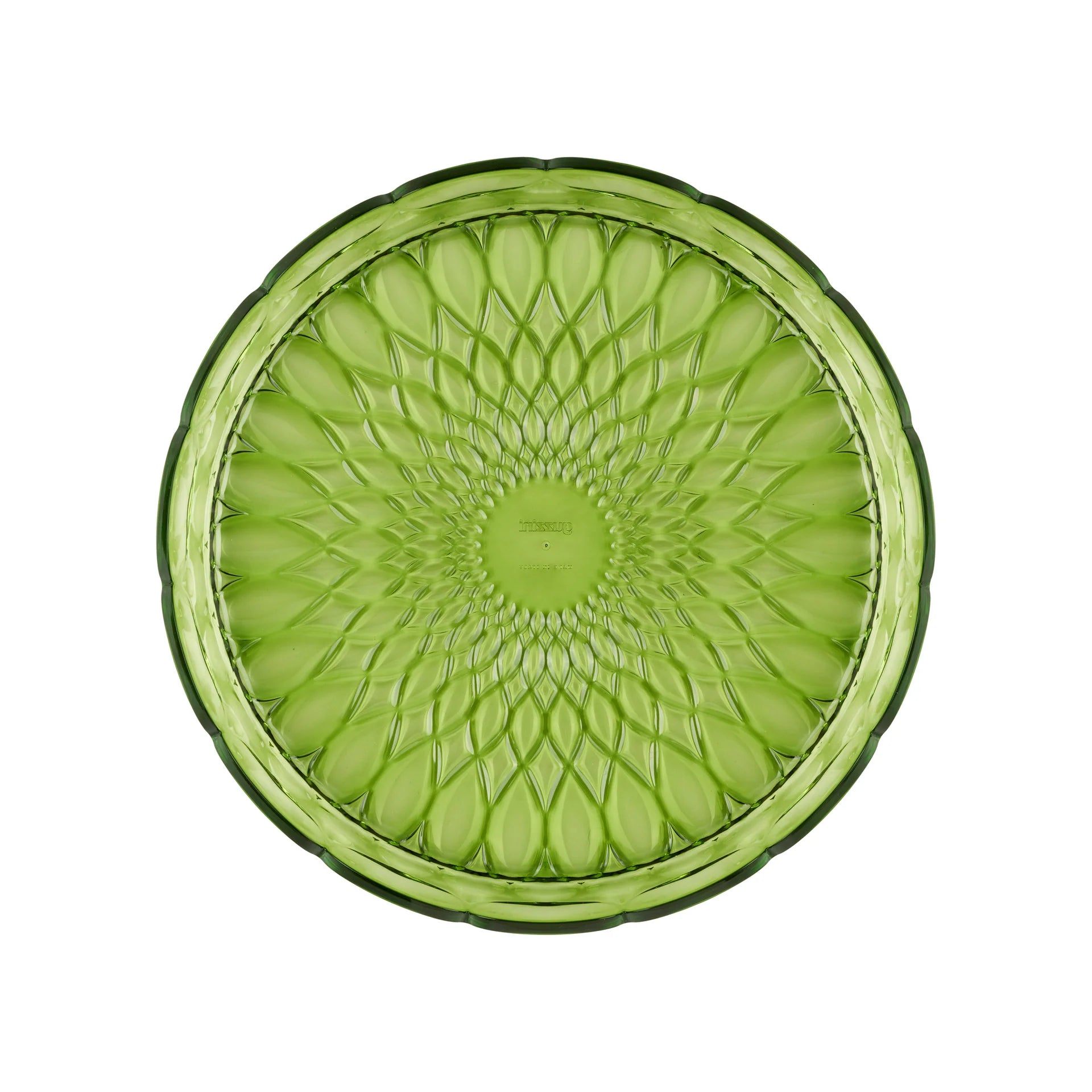 Guzzini - Vassoio tondo piccolo Vanity water lily green