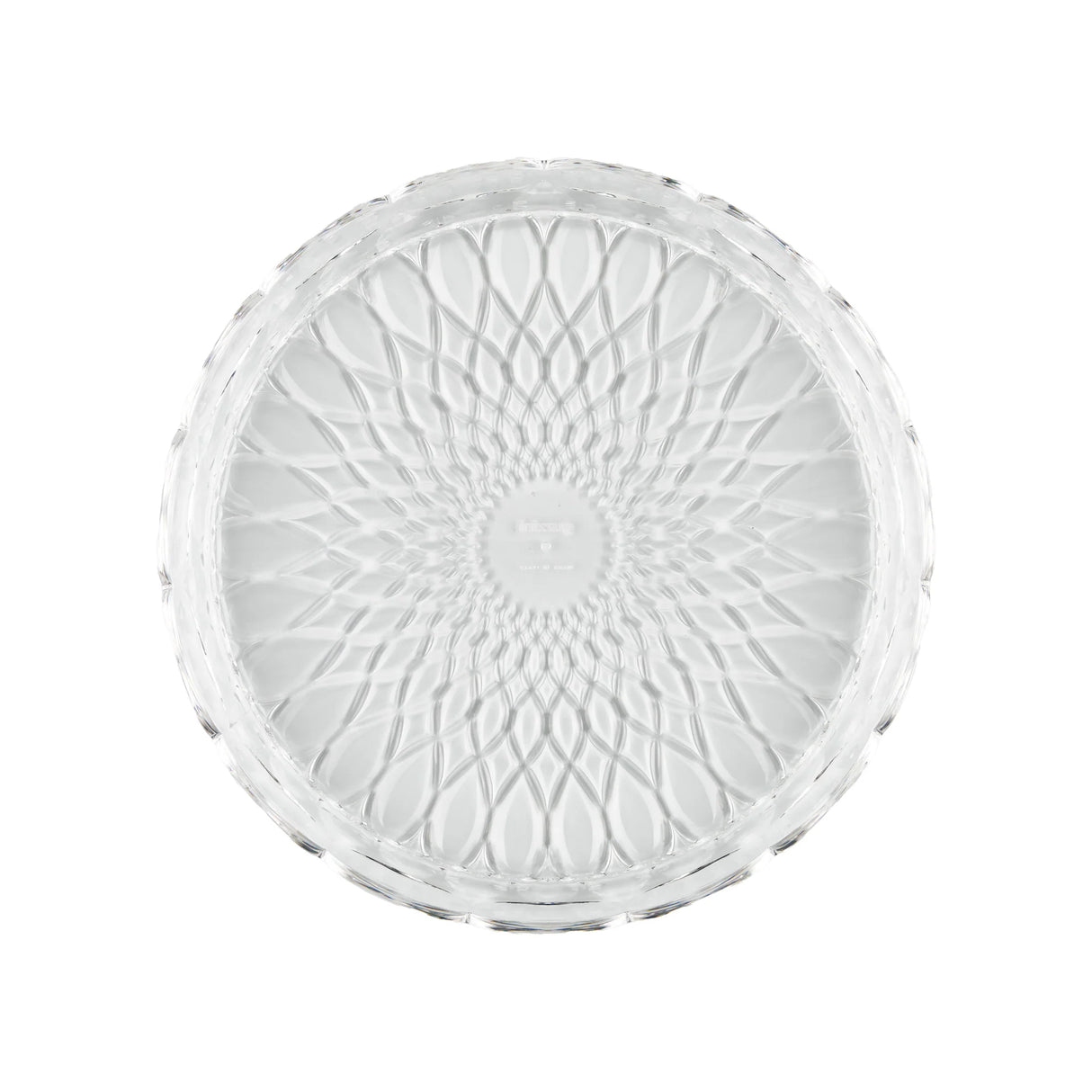 Guzzini - Vassoio tondo piccolo Vanity trasparente