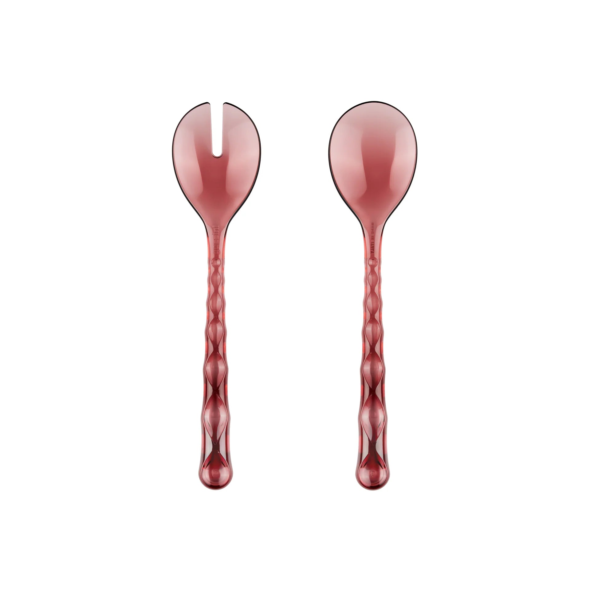 Guzzini - Posate insalata Vanity mauve