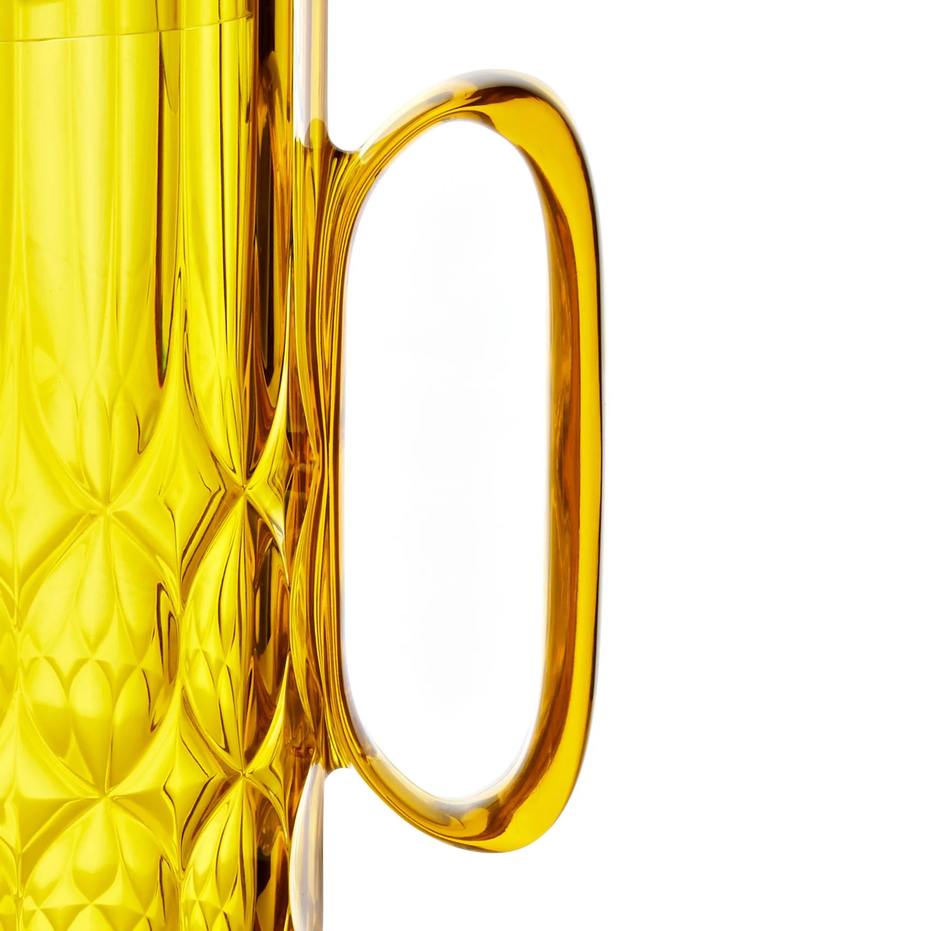 Guzzini - Caraffa Vanity con coperchio saffron yellow