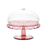 Guzzini - Alzata con campana Vanity flamingo Pink