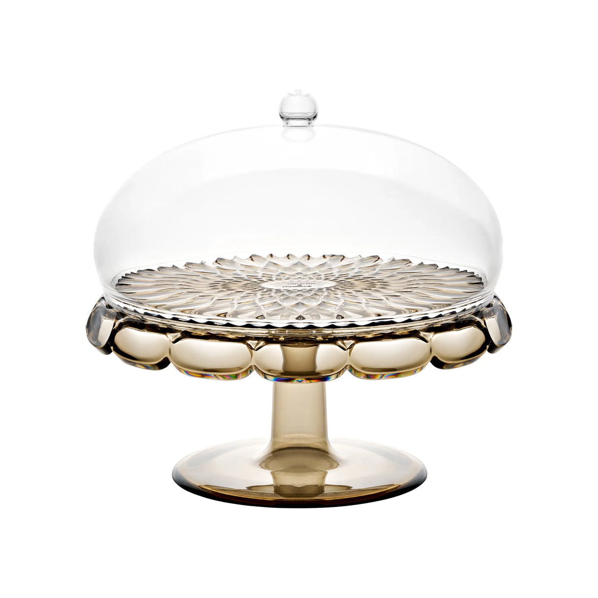 Guzzini - Alzata con campana Vanity smoke