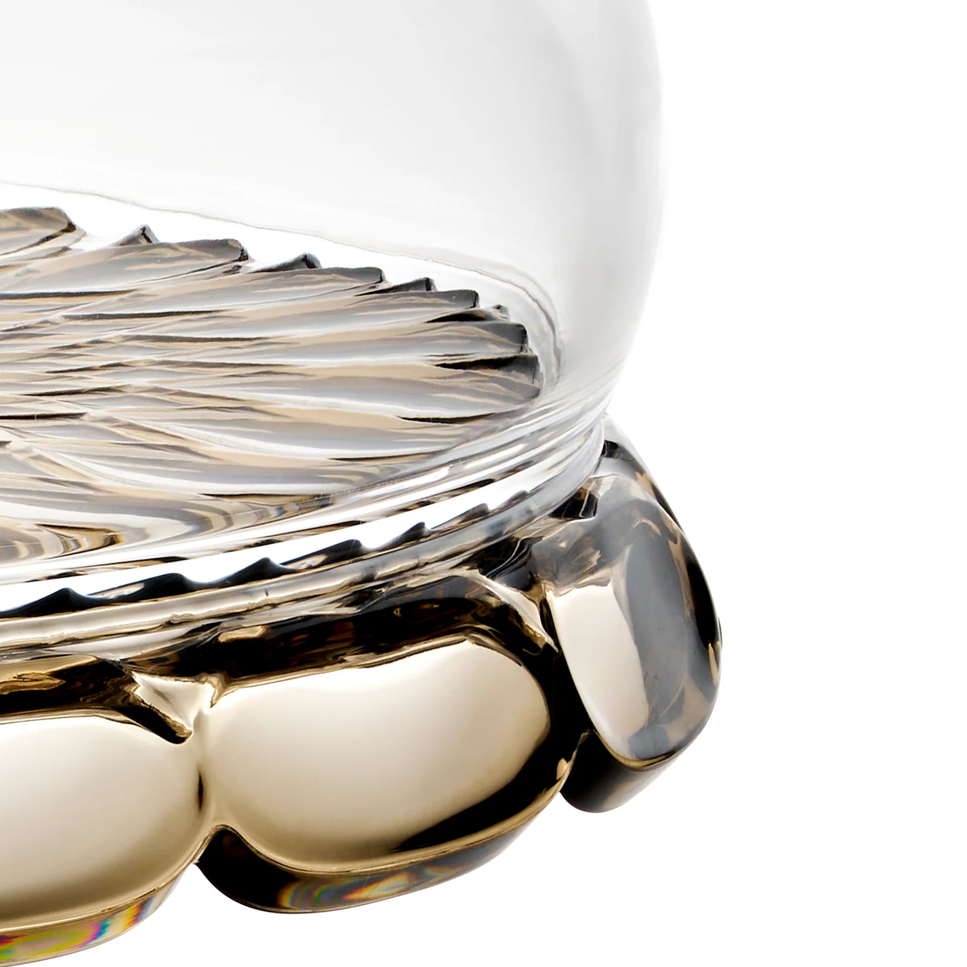 Guzzini - Alzata con campana Vanity smoke