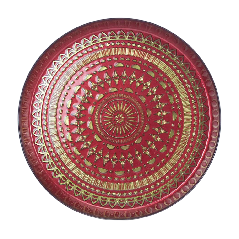 Fade Maison - Centrotavola rosso/oro