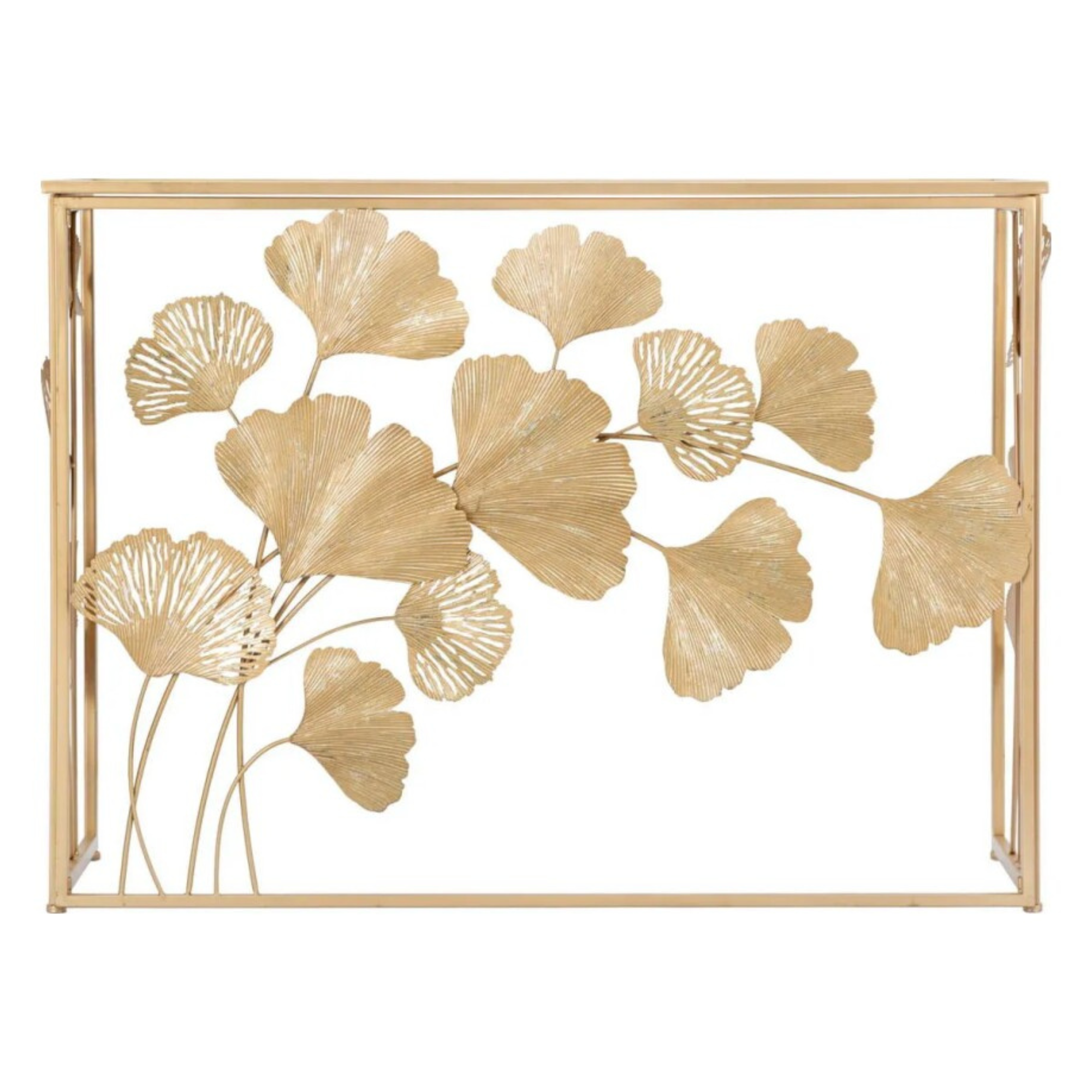 Mauro Ferretti - Console in ferro Leaf