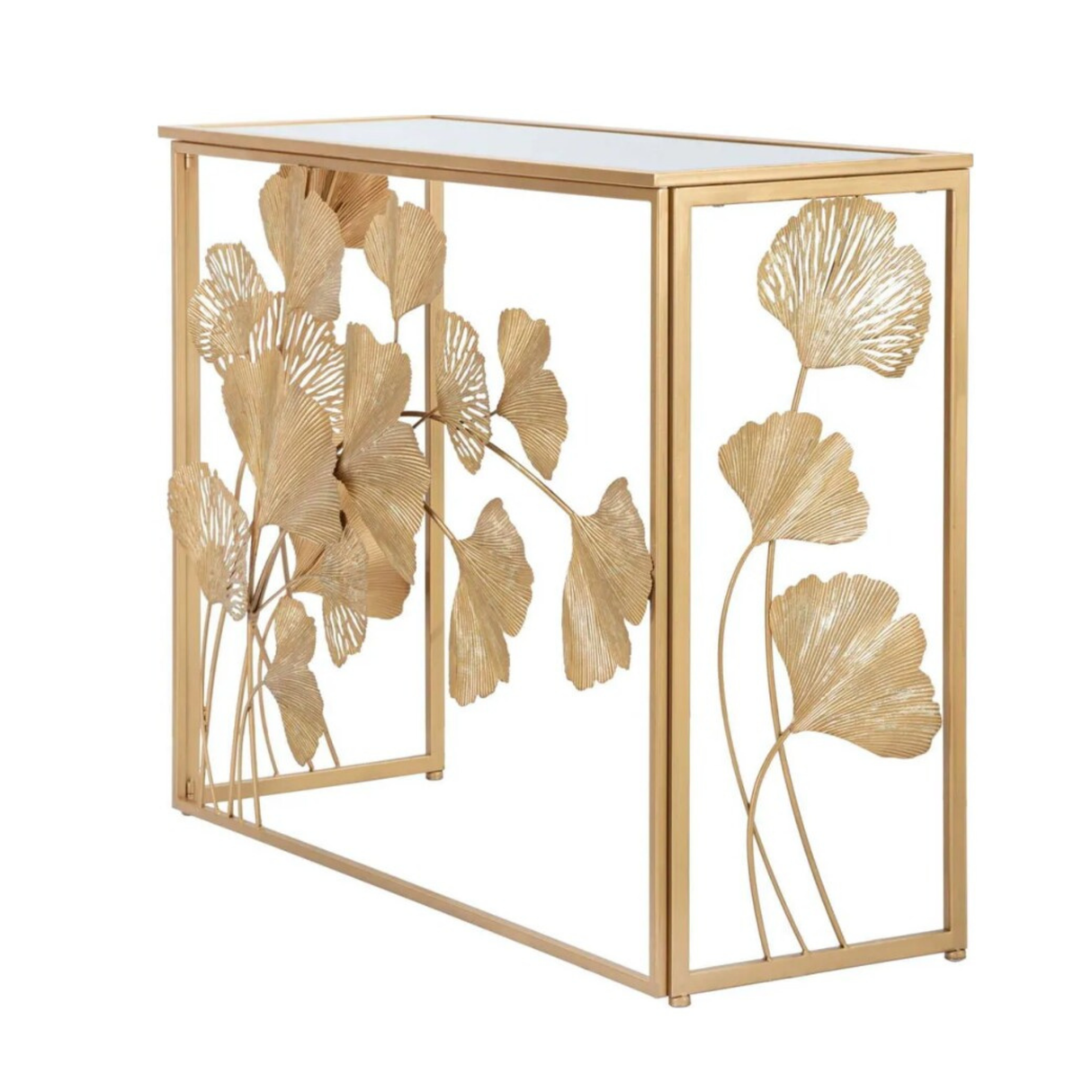 Mauro Ferretti - Console in ferro Leaf