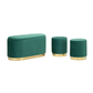 Mauro Ferretti - Set 3pz Panca con contenitore e sgabelli Shopy verde