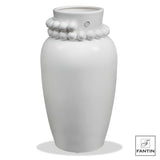 Fantin argenti - Vaso Ceramica Perle Bianco