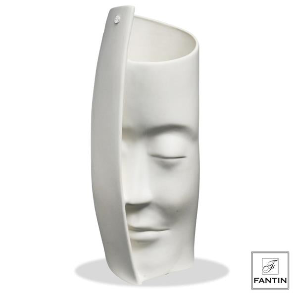 Fantin argenti - Vaso Ceramica Volto Bianco
