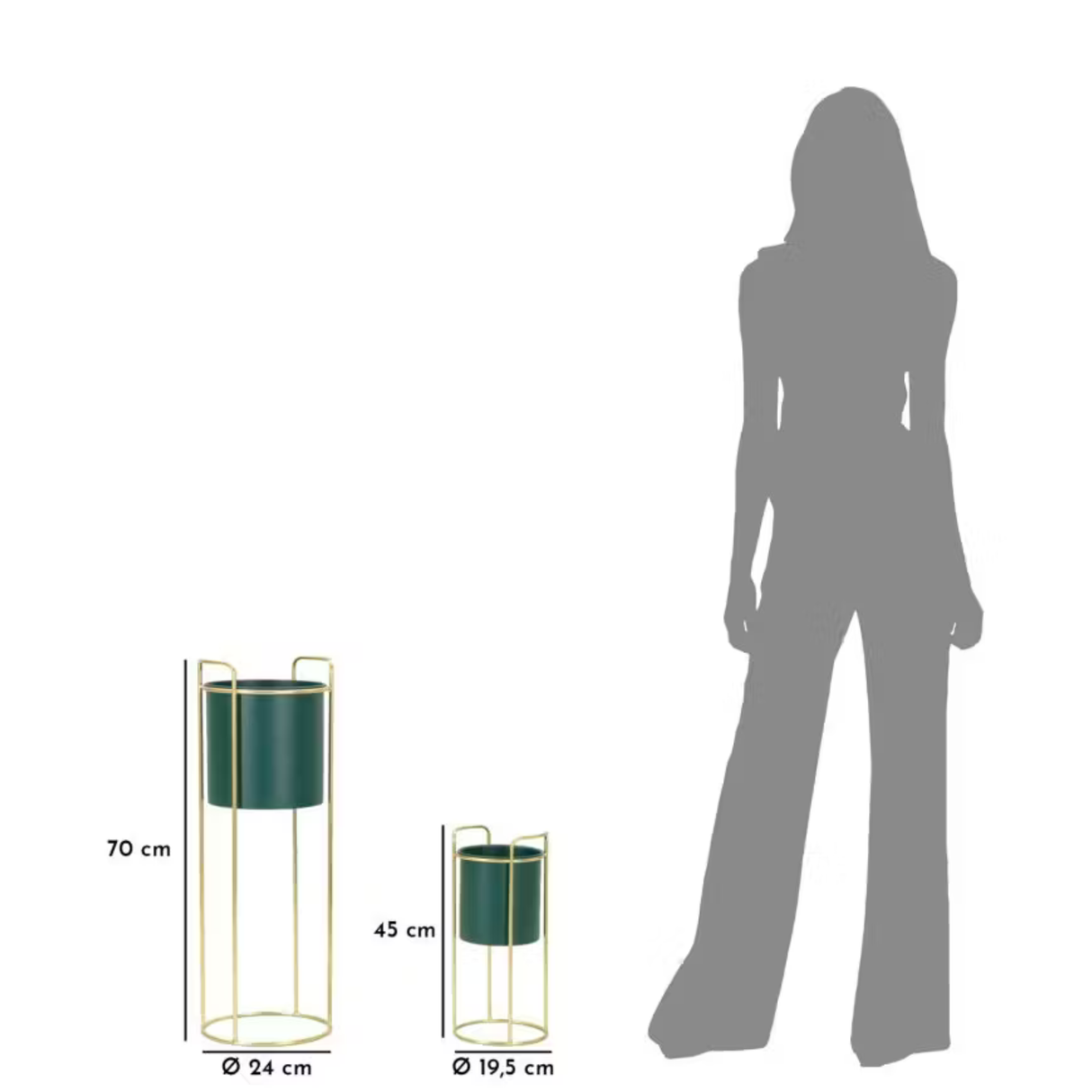 Mauro Ferretti - portavasi grent slim set 2 pz