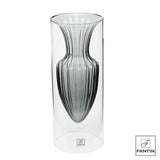 Fantin Argenti - Vaso vetro anfora petrolio Ø12,5 X H30