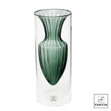 Fantin Argenti - Vaso vetro anfora petrolio Ø14 X H35