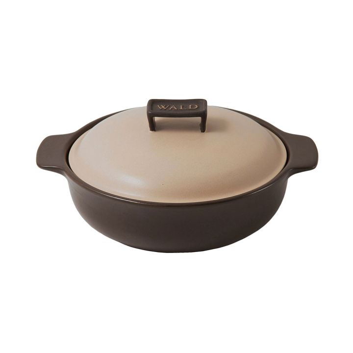 Wald & Co - Tegame con coprchio colantracite 27,5