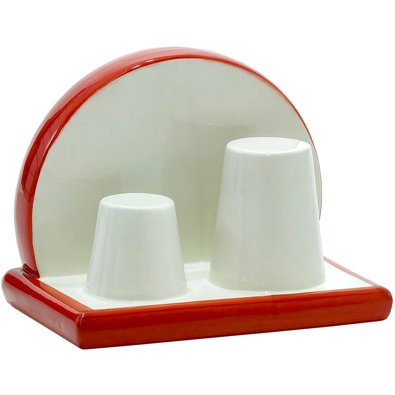 Vestiamo casa - Portabicchieri natalizio con decoro agrifoglio