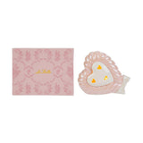 Le Stelle - Cuore Rosa Led Porcellana 13x6x10,5cm
