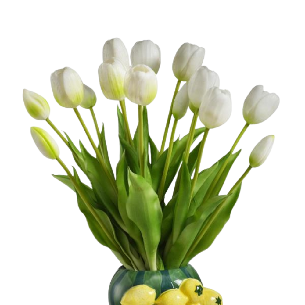 Fantin Argenti - Tulipani bianchi set 5 pezzi