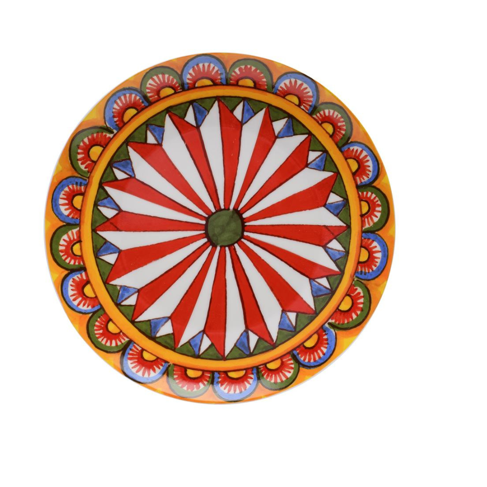 Evviva - Set da tavola completo per 6 persone Etna multicolore