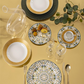 Evviva - Set da tavola salamanca oro per 6 persone