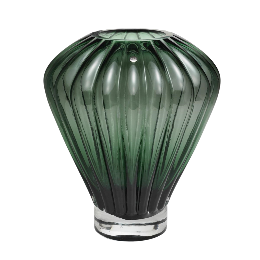 Fantin Argenti - Vaso vetro "Mongolfiera" verde
