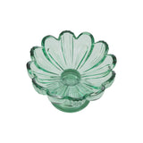 Le Stelle - Fiore Alzatina Vetro Menta 14x14xh. 9,5cm