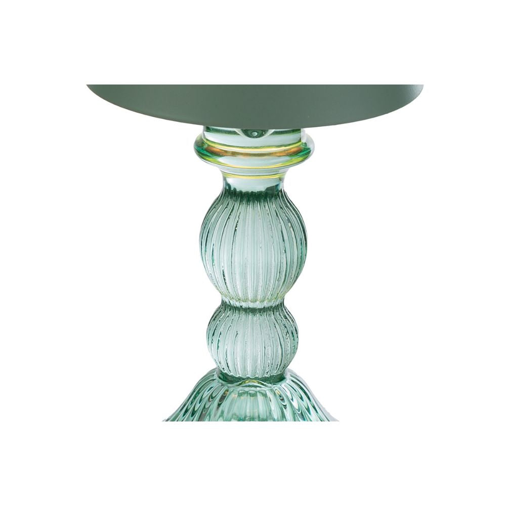 Le Stelle - Lampada Drim Vetro Menta d. 11xh. 24,5cm