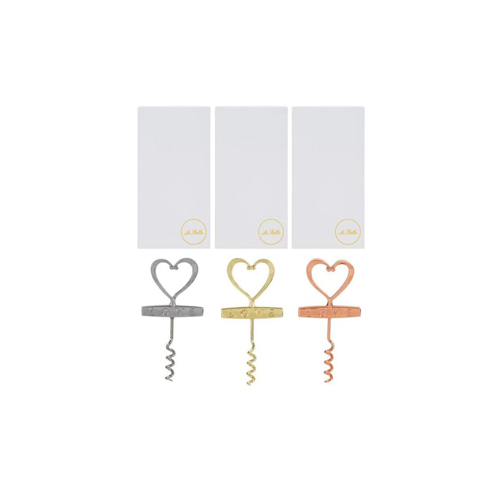 Le Stelle - Apribottiglie Love Metallo