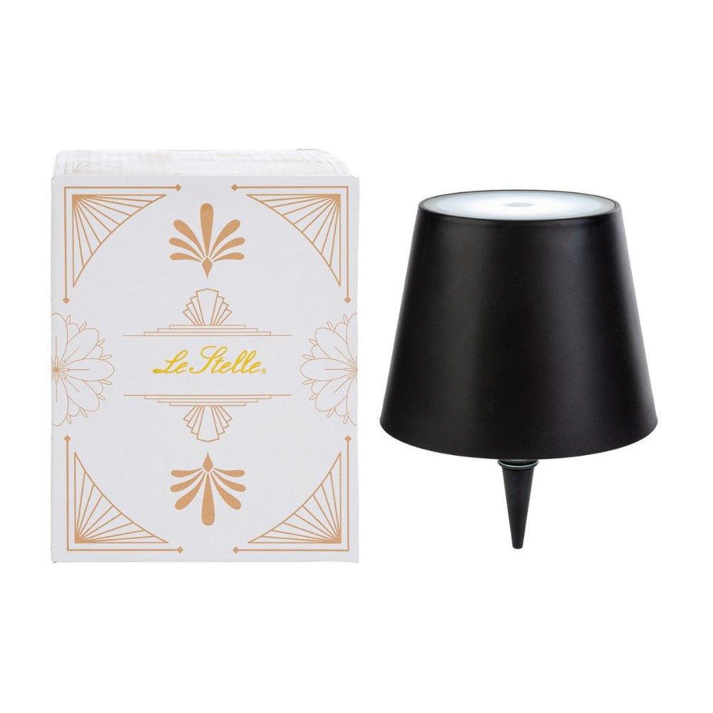 Le Stelle - Lampada Nera Touch per Bottiglia Led/ Usb