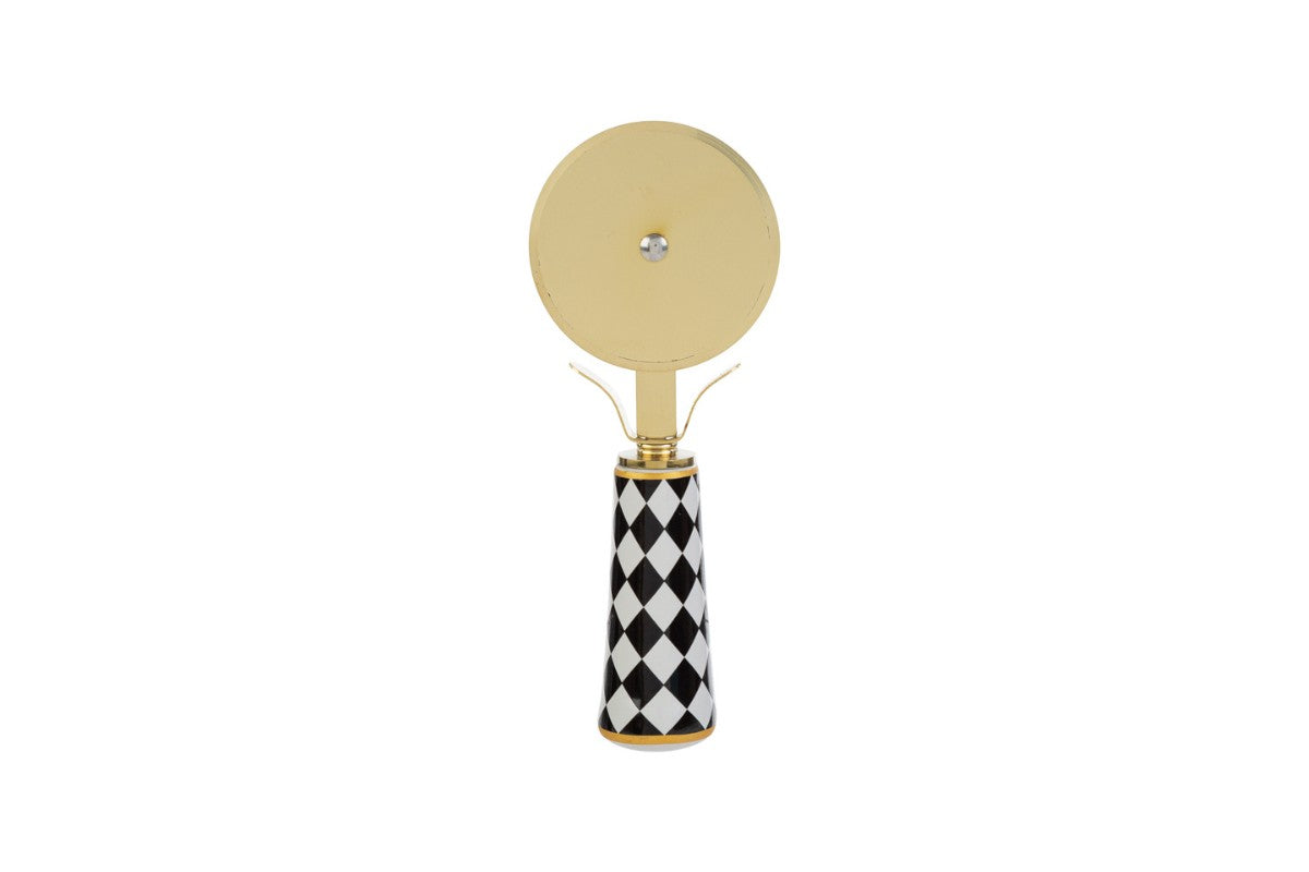 Le Stelle - Taglia Pizza dec. Scacchi 15cm
