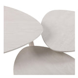 Versa - Set 3 Tavolini Ausiliari Bianchi