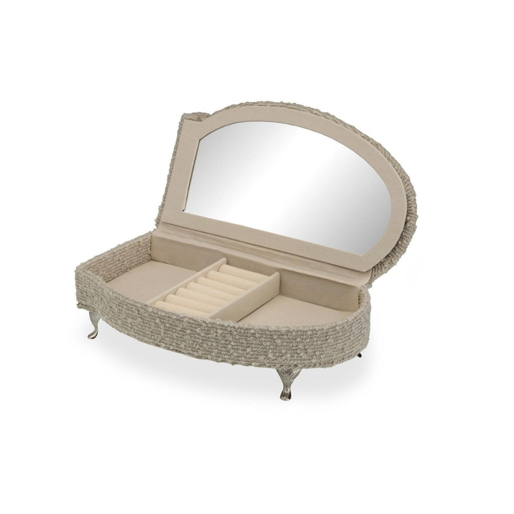 Versa - Portagioie Grigio Chiaro Chaise Longue