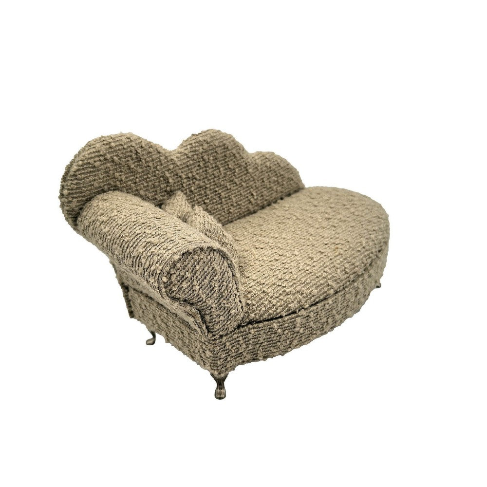 Versa - Portagioie Grigio Chiaro Chaise Longue