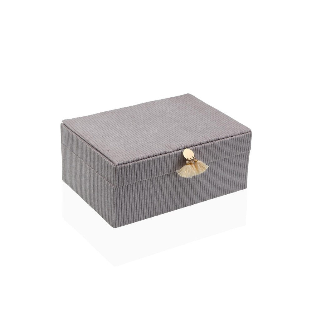 Versa - Portagioie Velluto Grigio