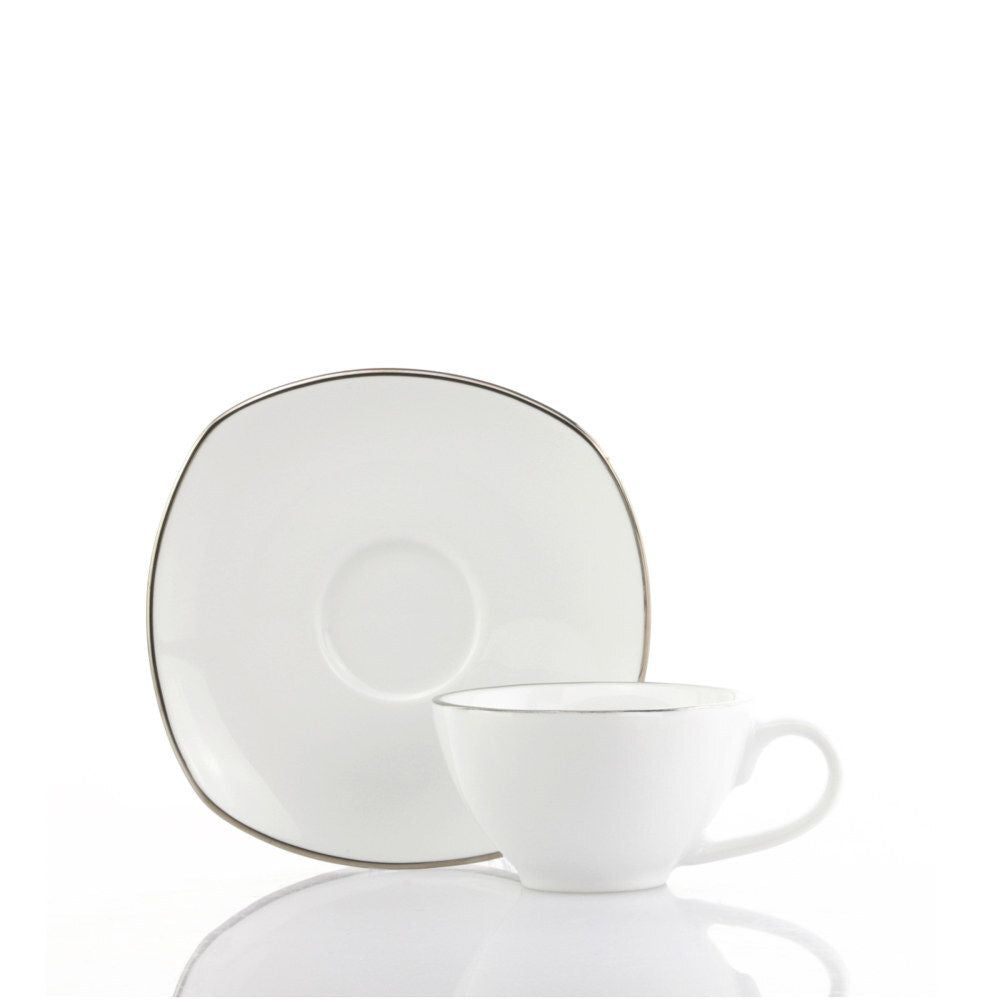Weissestal - Set 2 Tazza Caffè cp Square-O Platin