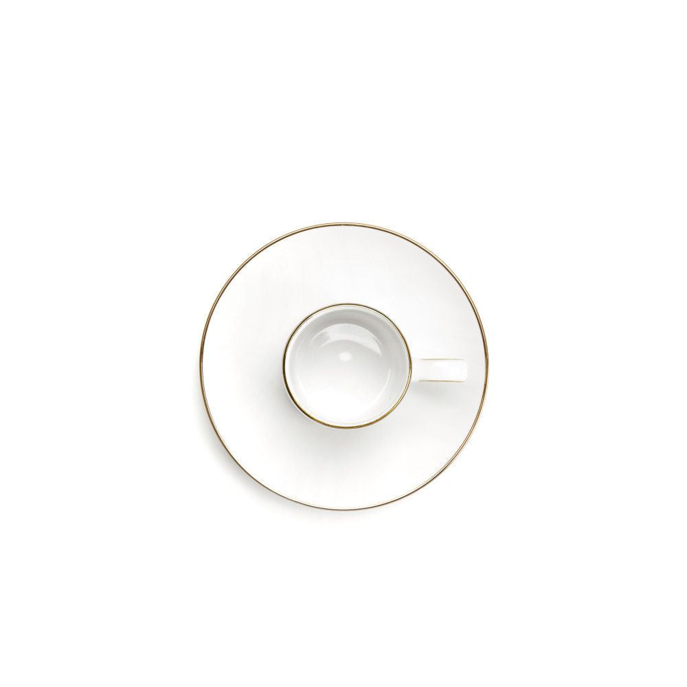 Weissestal - Set 2 Tazze caffè cp Domus Gold