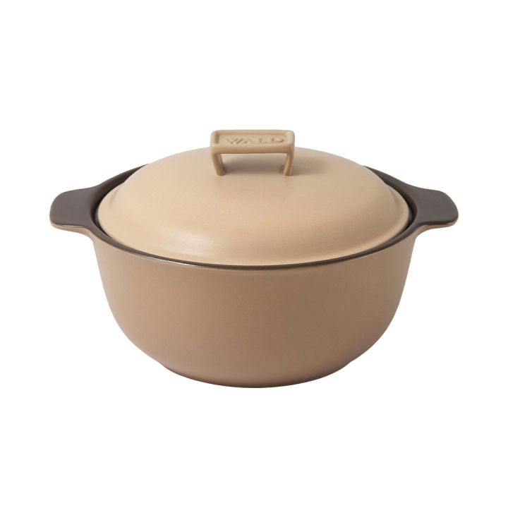 Wald & co - Pentola con coperchio tortora